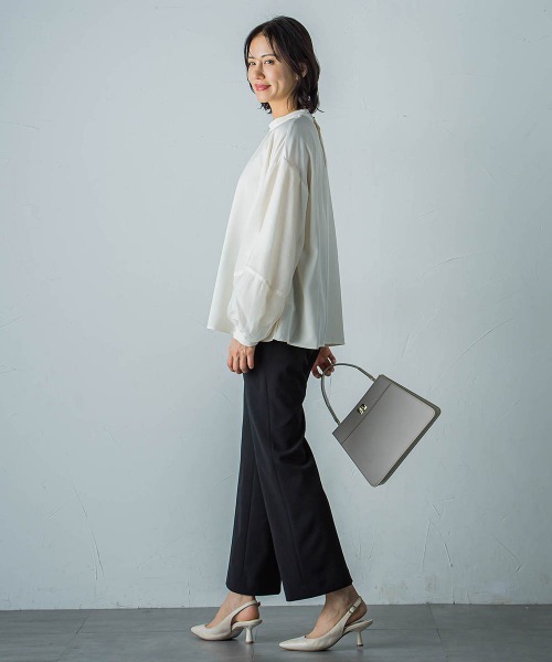 【セール】【WEB＆一部店舗限定】レイヤードバルーンスリーブブラウス（シャツ/ブラウス）｜LAUTREAMONT（ロートレアモン）