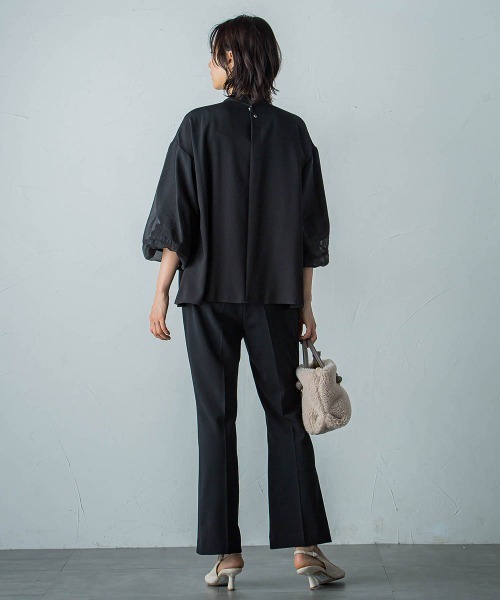 【セール】【WEB＆一部店舗限定】レイヤードバルーンスリーブブラウス（シャツ/ブラウス）｜LAUTREAMONT（ロートレアモン）