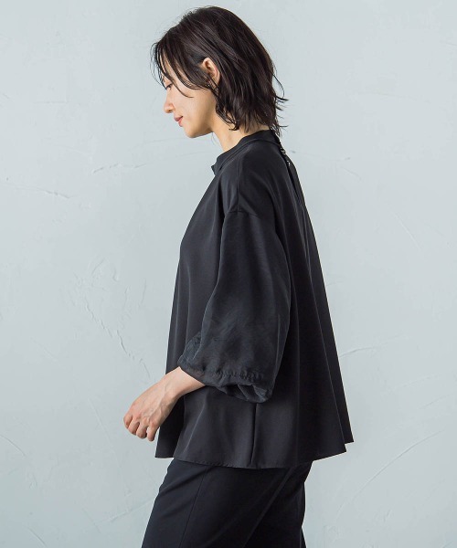 【セール】【WEB＆一部店舗限定】レイヤードバルーンスリーブブラウス（シャツ/ブラウス）｜LAUTREAMONT（ロートレアモン）