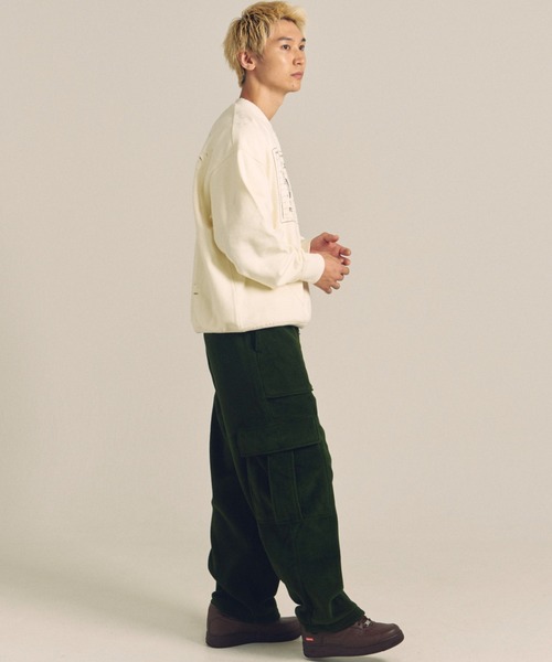 【セール】GA PIG裏毛-BLACK CARD CREW（スウェット）｜GALLIS ADDICTION（ガリスアディクション）