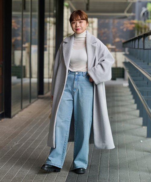 【セール】シアーハイネックプルオーバー（Tシャツ/カットソー）｜U by SPICK&SPAN（ユーバイスピックアンドスパン）