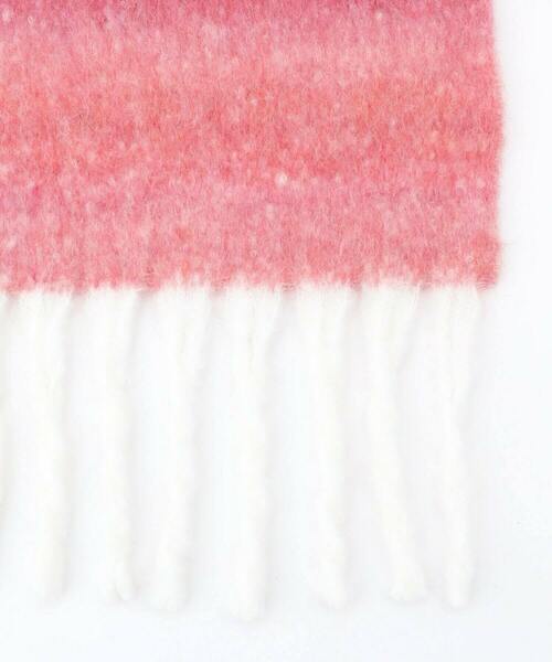 FRAPBOIS（フラボア）の「グラデーションマフラー（マフラー・レディース・ブルー/ブラウン/レッド・FREE）」の5枚目の写真