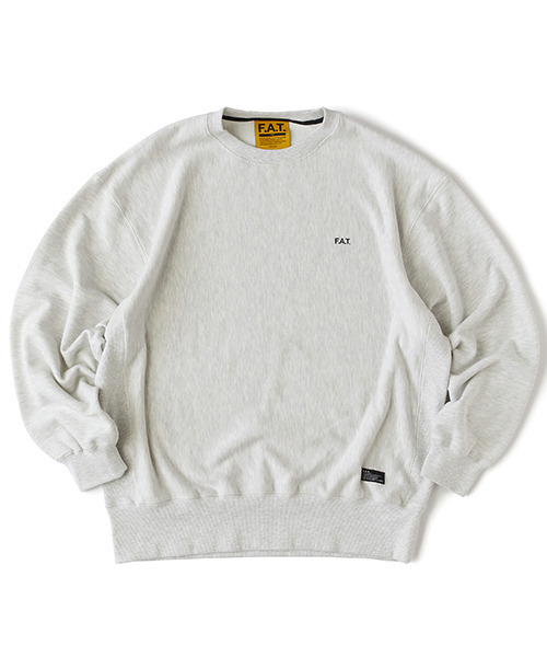 FAT（エフエイティー）の「PULLPILE（スウェット・メンズ・ブラック/オフホワイト/ライトグレー・SKINNY(L)/FAT(XL)/JUMBO(XXL)/TITCH(M)）」の3枚目の写真