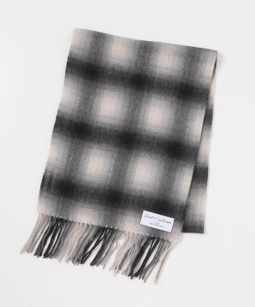 ITEMS URBANRESEARCH（アイテムズ アーバンリサーチ）の「ウール×カシミヤ マフラー（マフラー・メンズ・ブラック/オレンジ/ブラウン/その他1/その他2・-）」の5枚目の写真