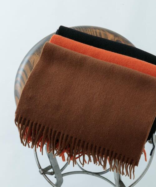 ITEMS URBANRESEARCH（アイテムズ アーバンリサーチ）の「ウール×カシミヤ マフラー（マフラー・メンズ・ブラック/オレンジ/ブラウン/その他1/その他2・-）」の12枚目の写真