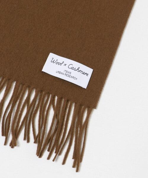 ITEMS URBANRESEARCH（アイテムズ アーバンリサーチ）の「ウール×カシミヤ マフラー（マフラー・メンズ・ブラック/オレンジ/ブラウン/その他1/その他2・-）」の16枚目の写真