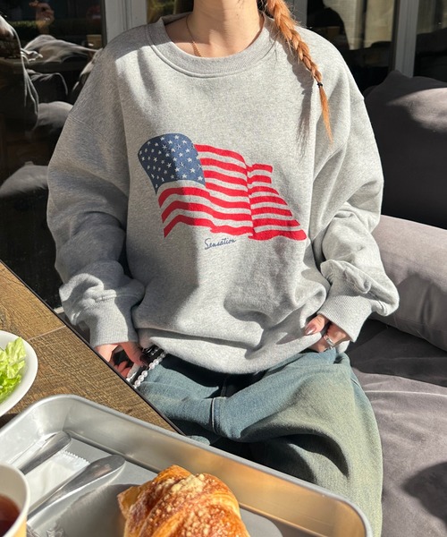 sedacle（セダクル）の「アソートロゴ裏起毛スウェット（スウェット・メンズ・ブラウン/グレー/ボルドー/グレー系その他/チャコールグレー/ネイビー・SMALL/MEDIUM/LARGE）」の14枚目の写真