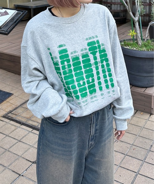 アソートロゴ裏起毛スウェット（スウェット）｜sedacle（セダクル）