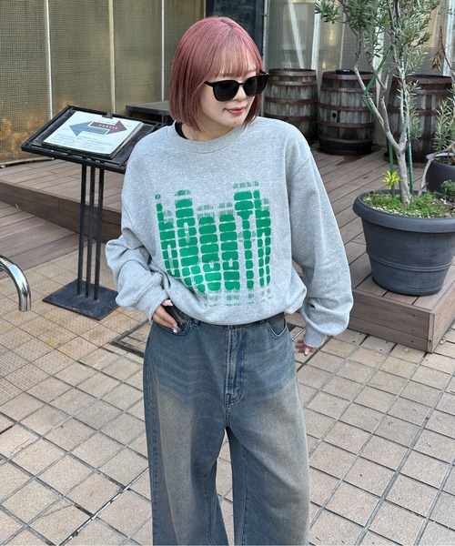 アソートロゴ裏起毛スウェット（スウェット）｜sedacle（セダクル）