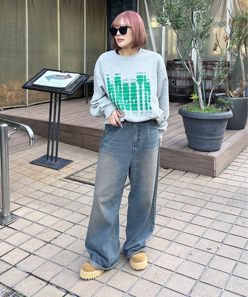 アソートロゴ裏起毛スウェット（スウェット）｜sedacle（セダクル）