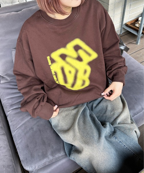 アソートロゴ裏起毛スウェット（スウェット）｜sedacle（セダクル）