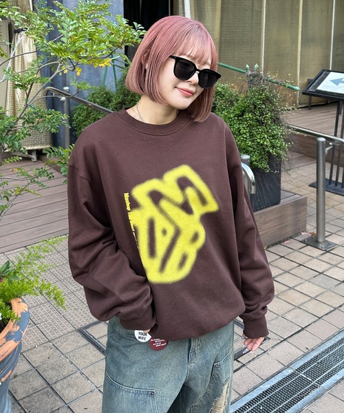 アソートロゴ裏起毛スウェット（スウェット）｜sedacle（セダクル）