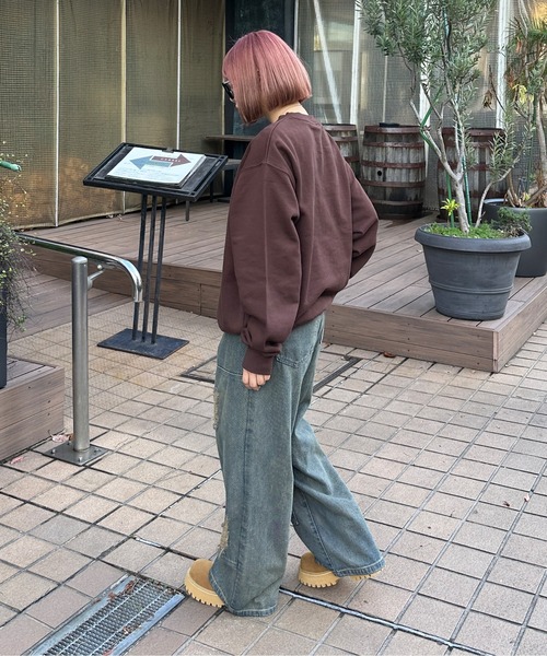 アソートロゴ裏起毛スウェット（スウェット）｜sedacle（セダクル）