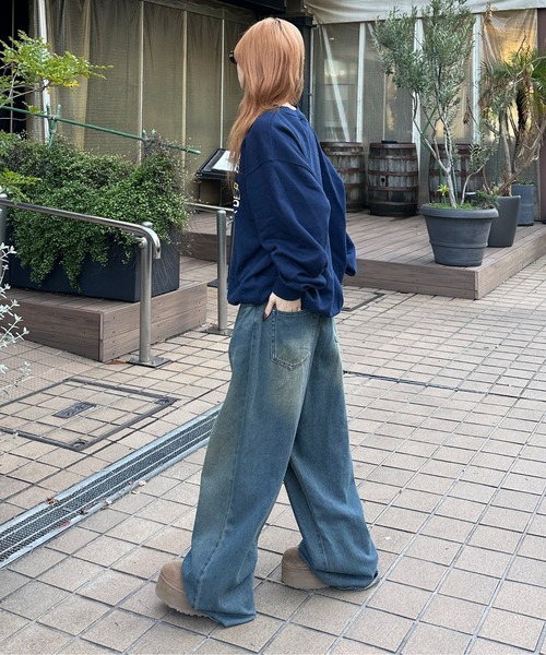 アソートロゴ裏起毛スウェット（スウェット）｜sedacle（セダクル）