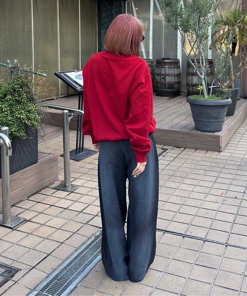 アソートロゴ裏起毛スウェット（スウェット）｜sedacle（セダクル）