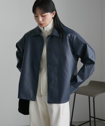 Aunt Marie's | ステンカラーレザージャケット(ブルゾン)