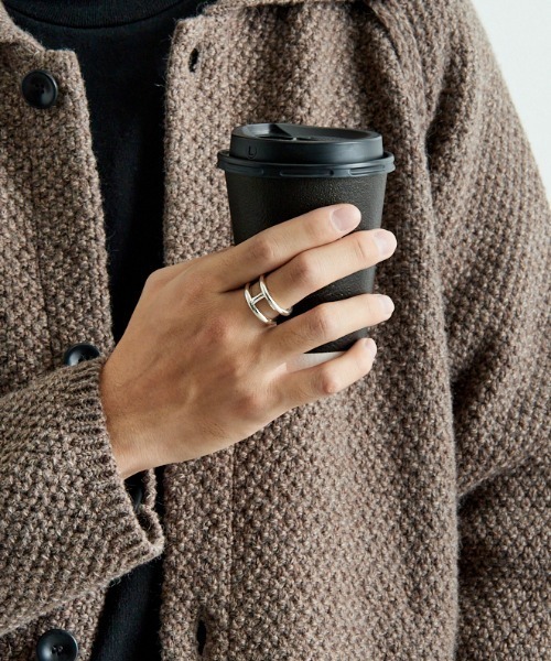 XOLO JEWELRY/ショロジュエリー] Hモチーフ シルバーリング