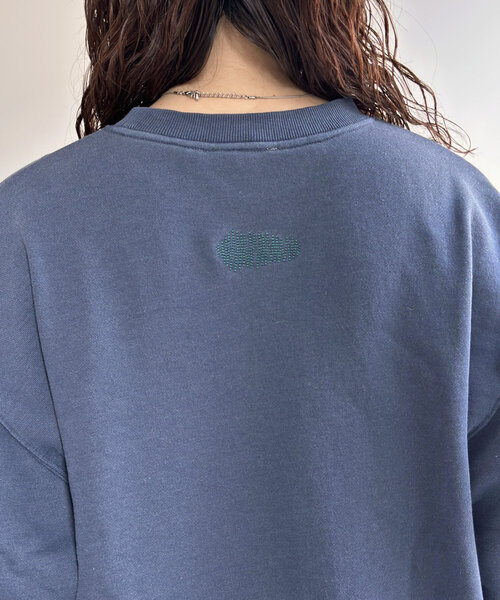 落書き刺繍カレッジロゴスウェット（Tシャツ/カットソー）｜CPCM（シーピーシーエム）