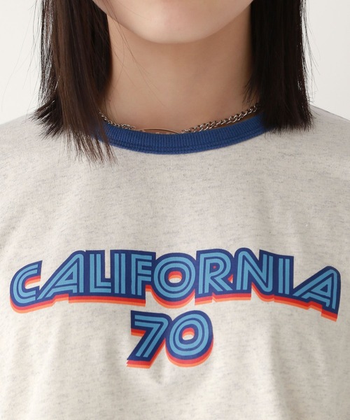 repipi armario(レピピ アルマリオ)の「【champion/チャンピオン×repipi】ロゴリンガーT(Tシャツ/カットソー・キッズ・グレー/ホワイト/ブルー・LARGE/SMALL/MEDIUM)」の14枚目の写真