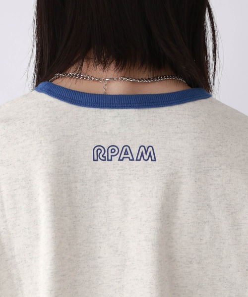 repipi armario(レピピ アルマリオ)の「【champion/チャンピオン×repipi】ロゴリンガーT(Tシャツ/カットソー・キッズ・グレー/ホワイト/ブルー・LARGE/SMALL/MEDIUM)」の18枚目の写真