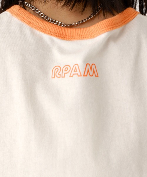 repipi armario(レピピ アルマリオ)の「【champion/チャンピオン×repipi】ロゴリンガーT(Tシャツ/カットソー・キッズ・グレー/ホワイト/ブルー・LARGE/SMALL/MEDIUM)」の20枚目の写真