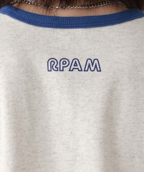 repipi armario(レピピ アルマリオ)の「【champion/チャンピオン×repipi】ロゴリンガーT(Tシャツ/カットソー・キッズ・グレー/ホワイト/ブルー・LARGE/SMALL/MEDIUM)」の22枚目の写真