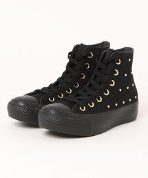 CONVERSE（コンバース）の「CONVERSE コンバース AS PLTS HEARTSTUDS HI オールスター PLTS ハートスタッズ HI 31314230 BLACK（スニーカー）」