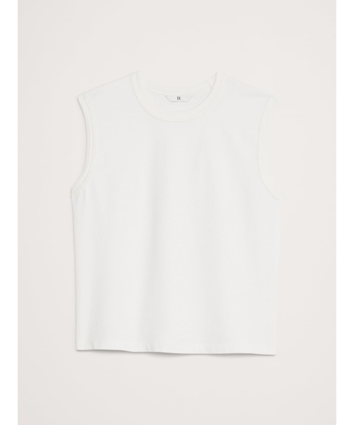 Banana Republic(バナナリパブリック)の「ライトウェイト コットン マッスルタンクトップ(Tシャツ/カットソー・レディース・ブラック/イエロー系その他/ホワイト/ホワイト系その他/マルチ・L/S/XS/M)」の11枚目の写真