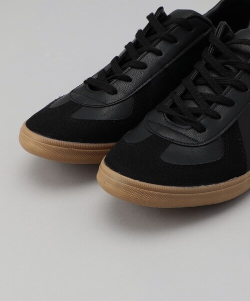 coen（コーエン）の「ジャーマンミリタリースニーカー(26.0cm/27.0cm/28.0cm)（スニーカー・メンズ・オフホワイト/ブラック・26cm/28cm/27cm）」の4枚目の写真