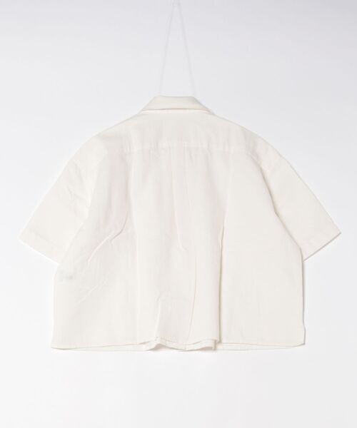 FRED PERRY（フレッドペリー）の「Seersucker Shirt／シアサッカーシャツ（シャツ/ブラウス・レディース・ホワイト・10）」の8枚目の写真