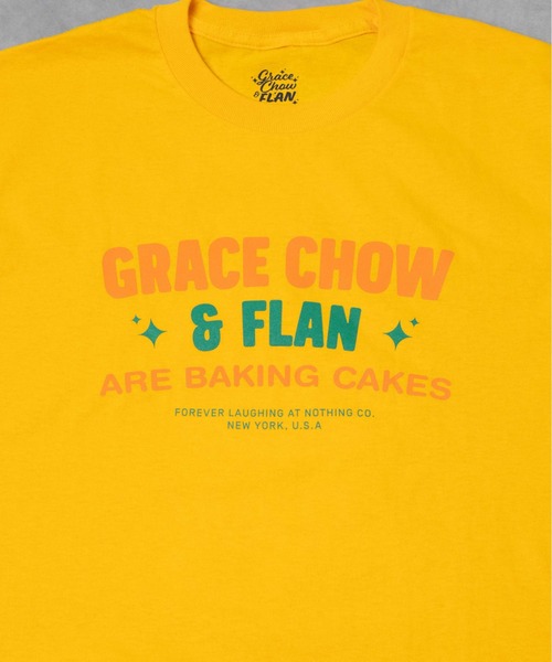 INNOCENT(イノセント)の「『GRACE CHOW FLAN』 L/S プリントTシャツ(Tシャツ/カットソー・レディース・オレンジ/グリーン・X-LARGE/LARGE)」の8枚目の写真