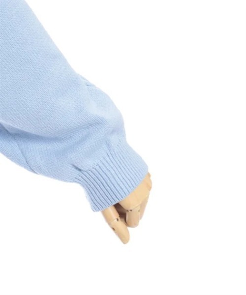 axes femme（アクシーズファム）の「リボンポケットニットカーデ（カーディガン/ボレロ・レディース・ホワイト/グレー/ブルー/ラベンダー・FREE）」の14枚目の写真