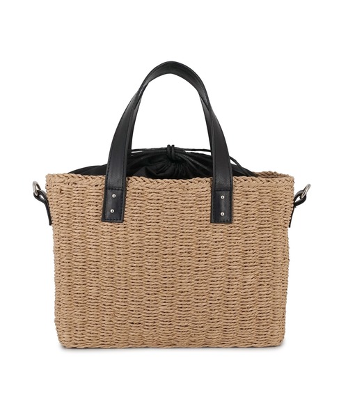 MURUA(ムルーア) 2WAYミニトートバッグ MR-B1341 かごバッグ（トート