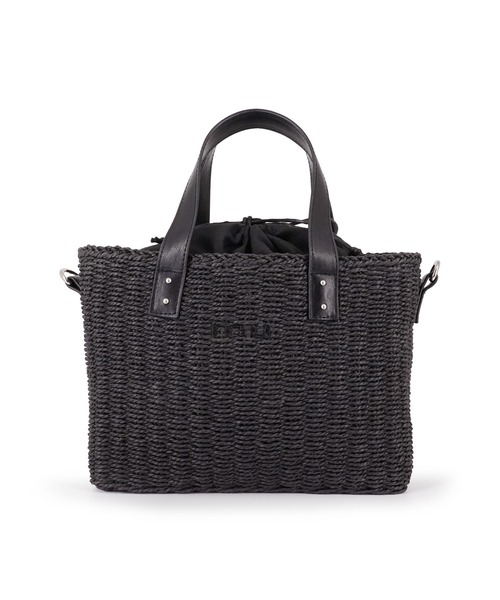 ムルーア（MURUA）/2WAYミニトートバッグ MR−B1341 かごバッグ MURUA(ムルーア) 2WAYミニトートバッグ MR-B1341 かごバッグ（トート