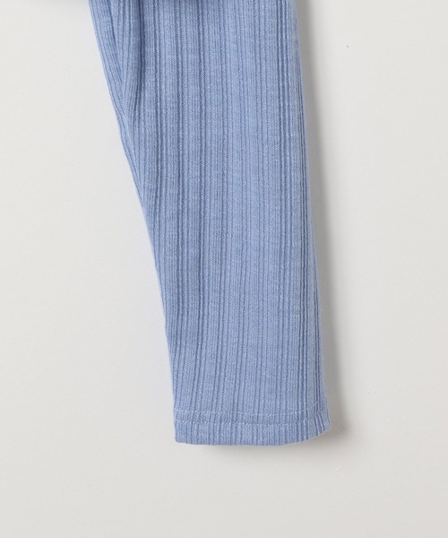 GLOBAL WORK（グローバルワーク）の「ダブルZIPクロップド長袖/AND YUA ANY/251530（Tシャツ/カットソー・キッズ・ブラック/ブルー・MEDIUM/SMALL）」の3枚目の写真