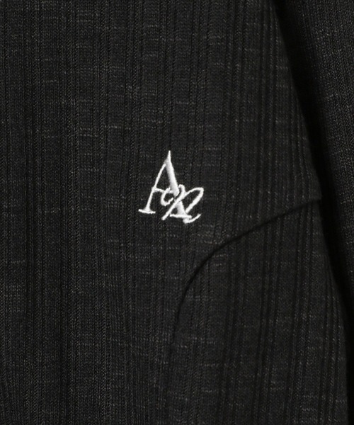 GLOBAL WORK（グローバルワーク）の「ダブルZIPクロップド長袖/AND YUA ANY/251530（Tシャツ/カットソー・キッズ・ブラック/ブルー・MEDIUM/SMALL）」の9枚目の写真