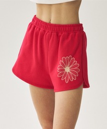 MINI SWEAT SHORTS FLOWER / ミニ スウェット ショーツ フラワー