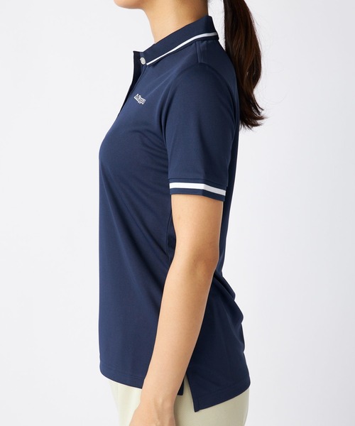 Kappa（カッパ）の「ワンポイント半袖ポロシャツ（ポロシャツ・レディース・ブラック/ネイビー/ホワイト・MEDIUM/LARGE/X-LARGE）」の14枚目の写真
