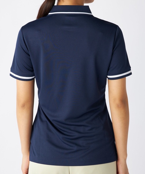 Kappa（カッパ）の「ワンポイント半袖ポロシャツ（ポロシャツ・レディース・ブラック/ネイビー/ホワイト・MEDIUM/LARGE/X-LARGE）」の15枚目の写真