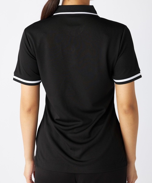 Kappa（カッパ）の「ワンポイント半袖ポロシャツ（ポロシャツ・レディース・ブラック/ネイビー/ホワイト・MEDIUM/LARGE/X-LARGE）」の6枚目の写真