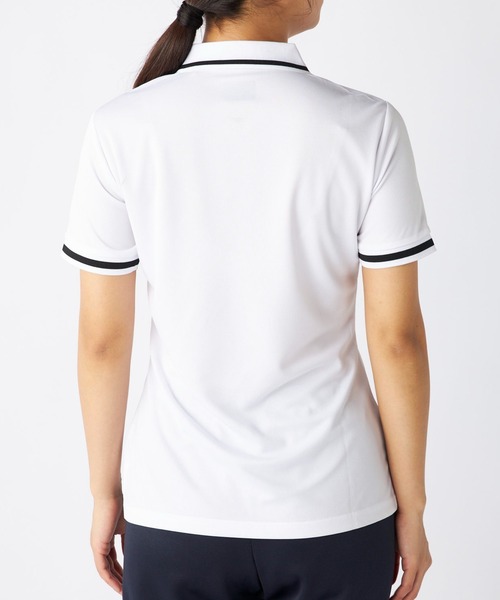 Kappa（カッパ）の「ワンポイント半袖ポロシャツ（ポロシャツ・レディース・ブラック/ネイビー/ホワイト・MEDIUM/LARGE/X-LARGE）」の10枚目の写真