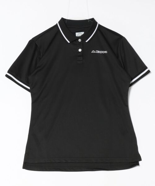 Kappa（カッパ）の「ワンポイント半袖ポロシャツ（ポロシャツ・レディース・ブラック/ネイビー/ホワイト・MEDIUM/LARGE/X-LARGE）」の19枚目の写真