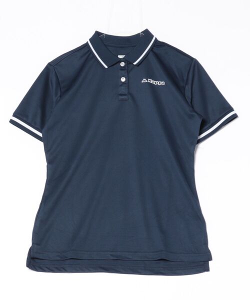 Kappa（カッパ）の「ワンポイント半袖ポロシャツ（ポロシャツ・レディース・ブラック/ネイビー/ホワイト・MEDIUM/LARGE/X-LARGE）」の18枚目の写真