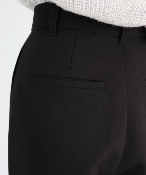 hellam（へラム）の「ワイドタックパンツ（スラックス・レディース・ベージュ/ブラウン/アイボリー/チャコール/ブラック・LARGE/MEDIUM/SMALL）」の20枚目の写真