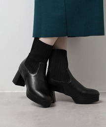 LibertyDoll（リバティードール）の「LIBERTYDOLL ニットヒールブーツ（ブーツ・レディース）」