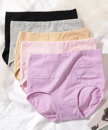 Lace Ladies（レースレディース）の「【5枚セット】ソリッドカラー スワン ハイウエスト ショーツ（ショーツ）」