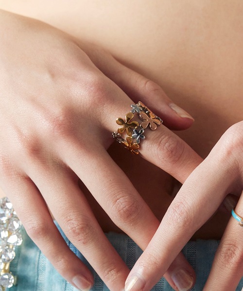 Casselini(キャセリーニ)マルチフラワーリング（リング）｜Casselini