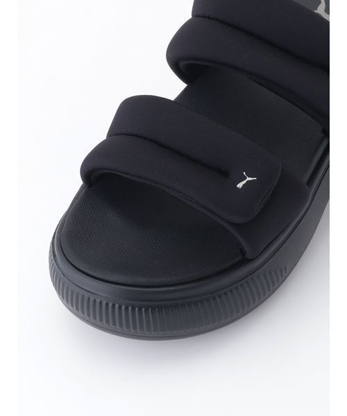 PUMA(プーマ)の「【PUMA】399450-02 MAYU PUFFY SLIDES(サンダル・レディース・ブラック・25cm/24cm/23cm/22cm)」の5枚目の写真