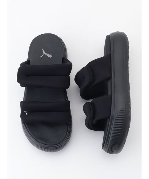 PUMA(プーマ)の「【PUMA】399450-02 MAYU PUFFY SLIDES(サンダル・レディース・ブラック・25cm/24cm/23cm/22cm)」の6枚目の写真