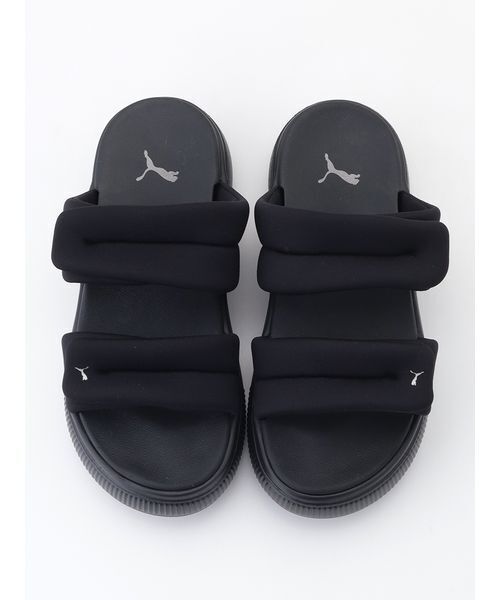 PUMA(プーマ)の「【PUMA】399450-02 MAYU PUFFY SLIDES(サンダル・レディース・ブラック・25cm/24cm/23cm/22cm)」の7枚目の写真